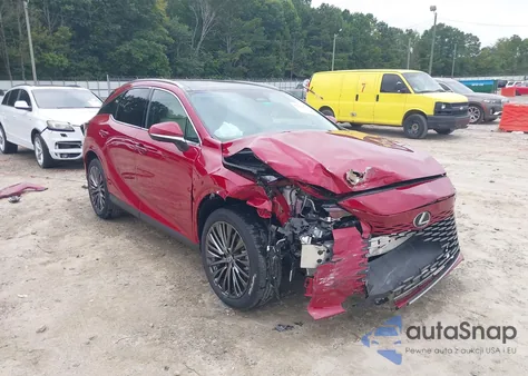 2023 Lexus Rx 350 Luxury from USA, damaged, VIN 2T2BAMBA4PC022338